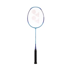 Yonex Badmintonschläger Nanoflare 001 Clear (grifflastig, flexibel) cyanblau - besaitet -